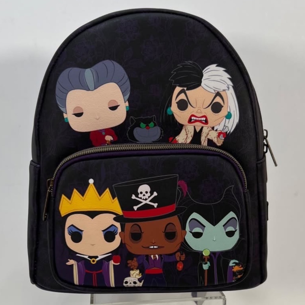 Disney Villains x Loungefly Funko Pop! Mini Backpack NEW (not only for kids!)
